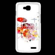 Coque LG L90 Batterie en dessin 25