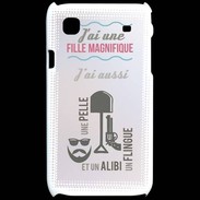 Coque Samsung Galaxy S J'ai une fille ZG