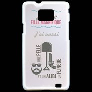Coque Samsung Galaxy S2 J'ai une fille ZG
