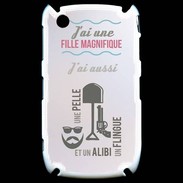 Coque Blackberry 8520 J'ai une fille ZG