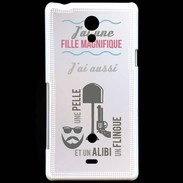 Coque Sony Xperia T J'ai une fille ZG