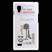 Coque LG Optimus L9 J'ai une fille ZG