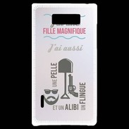 Coque LG Optimus L7 J'ai une fille ZG