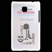 Coque LG Optimus L3 II J'ai une fille ZG