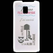 Coque LG P990 J'ai une fille ZG
