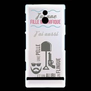 Coque Sony Xperia P J'ai une fille ZG