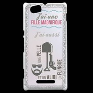 Coque Sony Xperia M J'ai une fille ZG