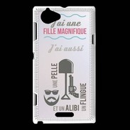 Coque Sony Xperia L J'ai une fille ZG