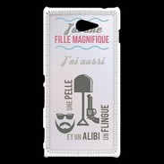 Coque Sony Xperia M2 J'ai une fille ZG