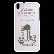 Coque HTC Desire 816 J'ai une fille ZG