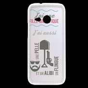 Coque HTC One Mini 2 J'ai une fille ZG