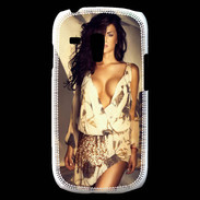 Coque Samsung Galaxy S3 Mini Brune sexy 85