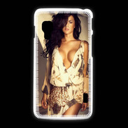 Coque LG L5 2 Brune sexy 85