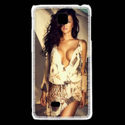 Coque LG F5 Brune sexy 85