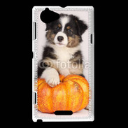 Coque Sony Xperia L Chiot Berger Australien 25