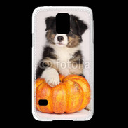 Coque Samsung Galaxy S5 Chiot Berger Australien 25