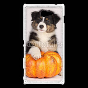 Coque Sony Xperia M2 Chiot Berger Australien 25