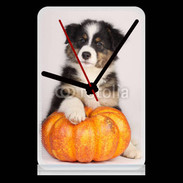 Pendule de bureau Chiot Berger Australien 25