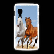 Coque LG L5 2 Duo de chevaux