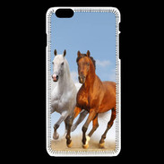 Coque iPhone 6Plus / 6Splus Duo de chevaux