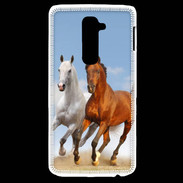 Coque LG G2 Duo de chevaux