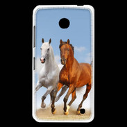 Coque Nokia Lumia 630 Duo de chevaux