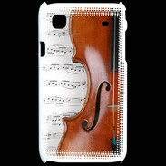 Coque Samsung Galaxy S Violon et partitions