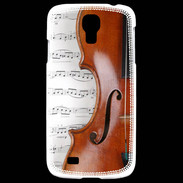 Coque Samsung Galaxy S4 Violon et partitions