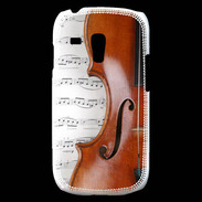 Coque Samsung Galaxy S3 Mini Violon et partitions
