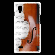 Coque LG Optimus L9 Violon et partitions