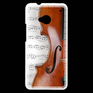 Coque HTC One Violon et partitions