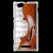 Coque Sony Xperia M Violon et partitions