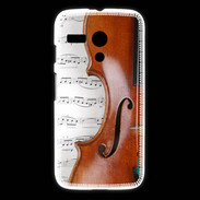 Coque Motorola G Violon et partitions