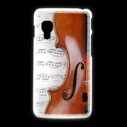 Coque LG L5 2 Violon et partitions
