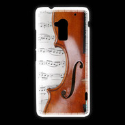 Coque HTC One Max Violon et partitions