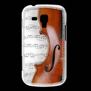 Coque Samsung Galaxy Trend Violon et partitions