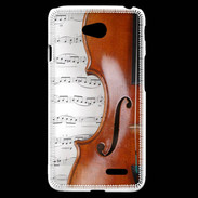 Coque LG L70 Violon et partitions