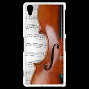 Coque Sony Xperia Z2 Violon et partitions