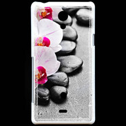 Coque Sony Xperia T Orchidée Zen 