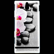 Coque Sony Xperia U Orchidée Zen 