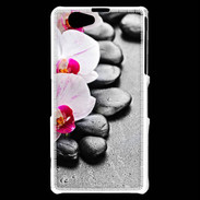 Coque Sony Xperia Z1 Compact Orchidée Zen 