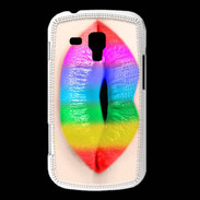 Coque Samsung Galaxy Trend Bouche Arc en Ciel