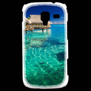 Coque Samsung Galaxy Ace 2 Bungalow sur l'eau des tropiques