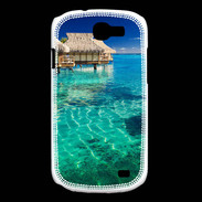 Coque Samsung Galaxy Express Bungalow sur l'eau des tropiques