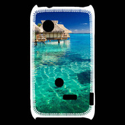 Coque Sony Xperia Typo Bungalow sur l'eau des tropiques