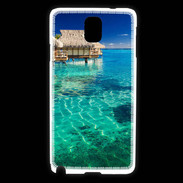 Coque Samsung Galaxy Note 3 Bungalow sur l'eau des tropiques