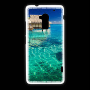 Coque HTC One Max Bungalow sur l'eau des tropiques