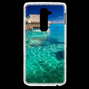 Coque LG G2 Bungalow sur l'eau des tropiques