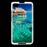 Coque Blackberry Z30 Bungalow sur l'eau des tropiques