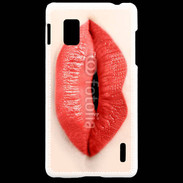 Coque LG Optimus G Bouche de femme rouge 50